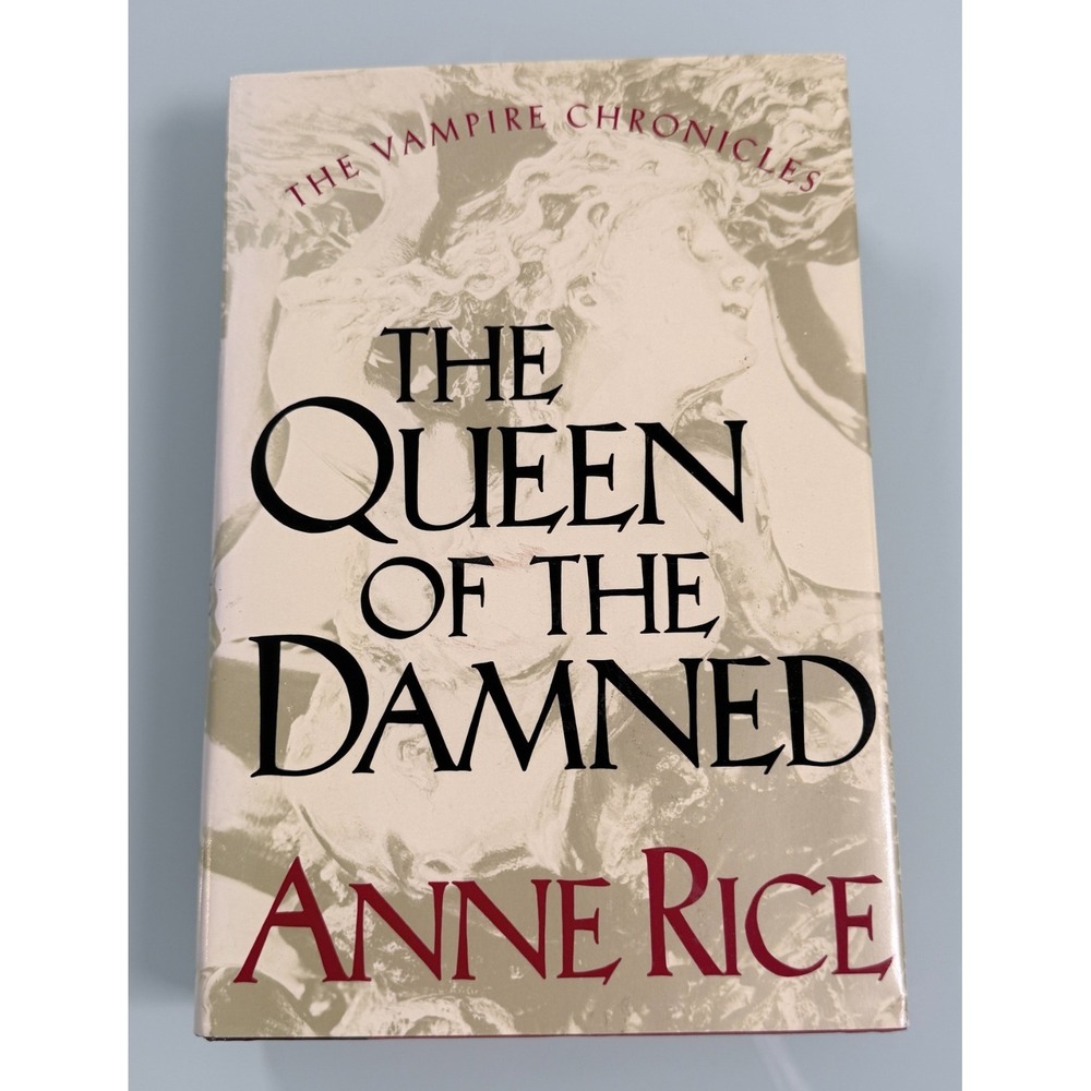 The Queen of The Damned a Novel by Anne Rice 1st Edition 1st Printing HC/DJ 1988